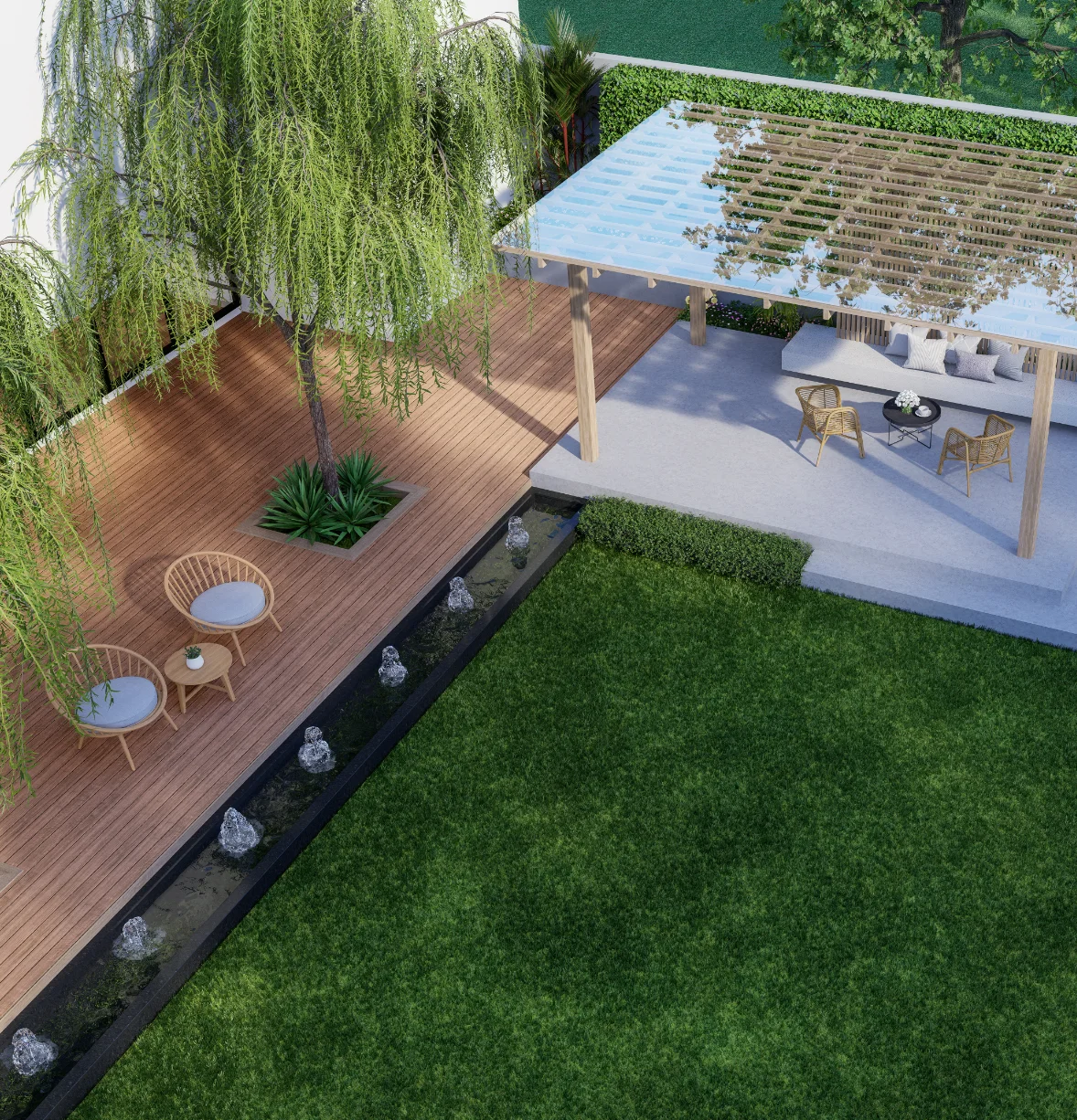 Nouvelle Terrasse à Magog - Paysagement et Aménagement Extérieur