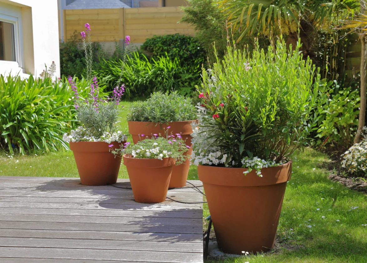 Pots de Fleur pour Paysagement à Magog, Estrie - Décoration de Jardin